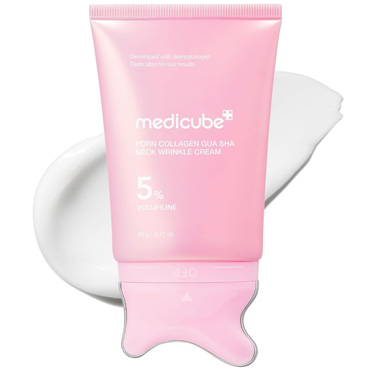 medicube PDRN Collagen Gua Sha Neck Wrinkle Cream