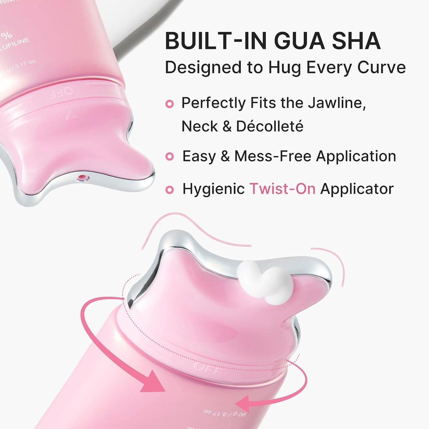 medicube PDRN Collagen Gua Sha Neck Wrinkle Cream